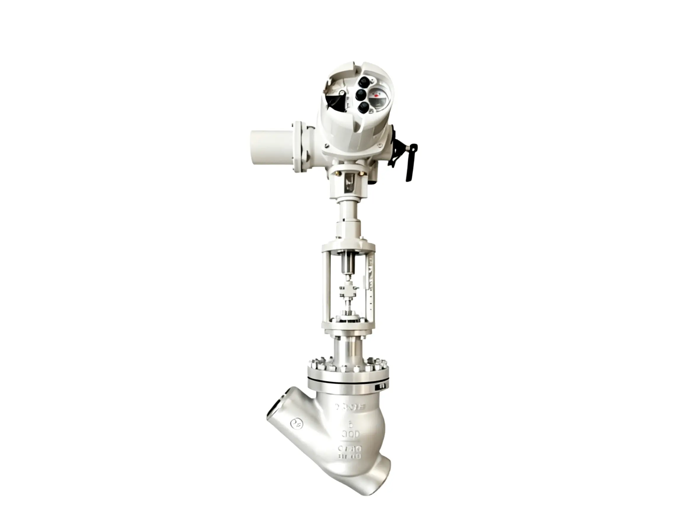 Electric molten salt valve